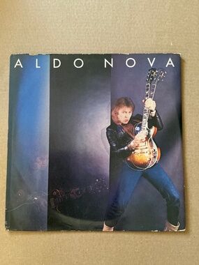 Aldo Nova Portrait Vinyl CBS Records 1982